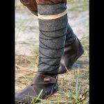 Wadenwickel Braun, Schwarz und Grau – Bild 10