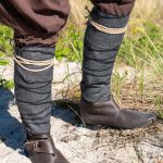 Wadenwickel Braun, Schwarz und Grau – Bild 11