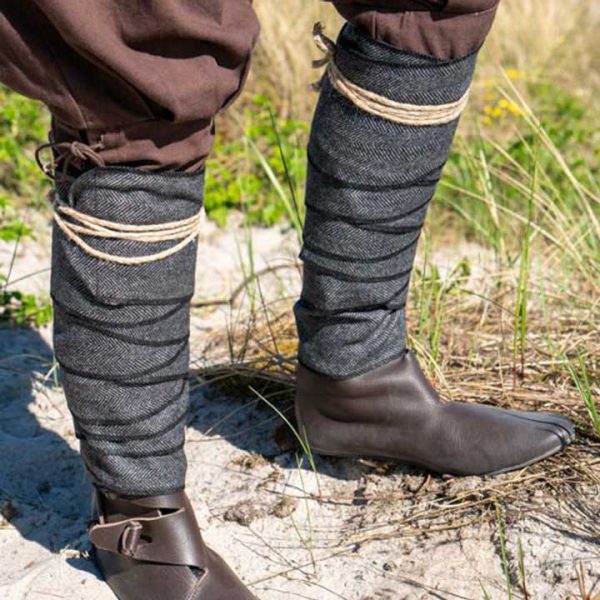 Wadenwickel Braun, Schwarz und Grau – Bild 11