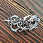 Haarspange nordischer Drache