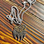 Amulett Bärentatze Gold – Bild 2