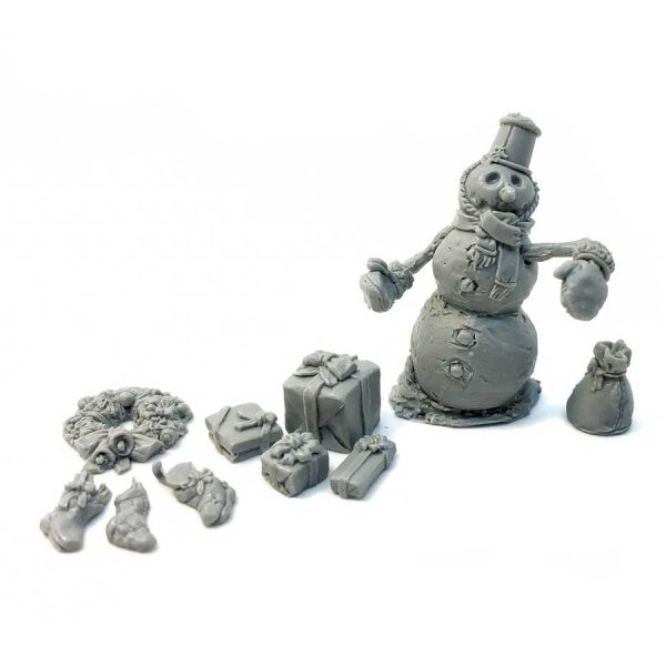Schneemann und Geschenke – Bild 4