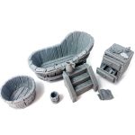 Mittelalter Badezimmer