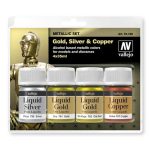 Vallejo Metallic Color Set