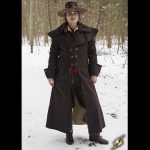 Kutscher Mantel Braun