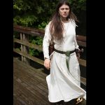 Priesterinnen Kleid Weiss – Bild 3