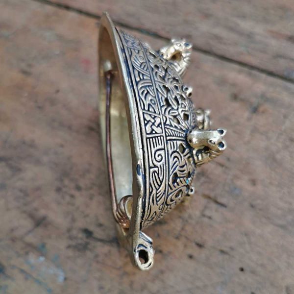 Grosse Pferdekopf Buckelfibel – Bild 4