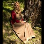 Kleid / Schürze  Fischgrat