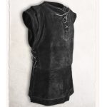 Wildlederwams Schwarz oder Braun