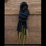 Nestelschnur Schwarz 6Stk