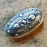 Schalenfibel Truso versilbert