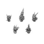 Chaos Lust und Mutation Kopf 5Stk – Bild 2