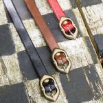 Mittelalter Gürtel Schwarz, Braun, Grün oder Rot