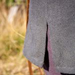 Tunika Fischgrat hellgrau – Bild 3