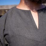 Tunika Fischgrat dunkelgrau – Bild 2