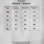 Wildleder Mieder Schwarz – Bild 3