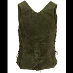 Wildleder Mieder Grün – Bild 2