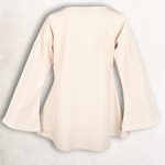 Einfache Bluse Natur – Bild 2
