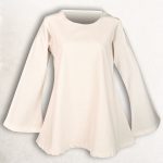 Einfache Bluse Natur – Bild 3