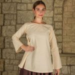 Einfache Bluse Natur