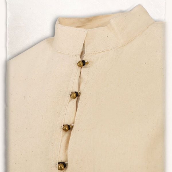Piraten Bluse Natur – Bild 2