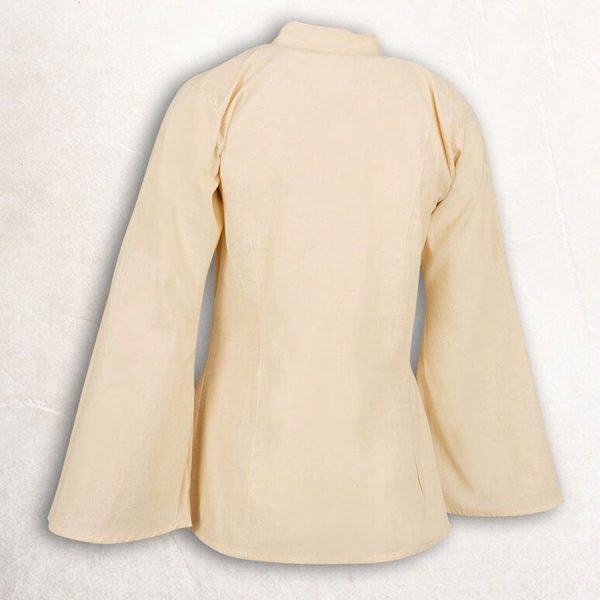 Piraten Bluse Natur – Bild 3