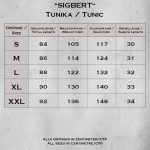 Leichte Tunika Fischgrad mit Borde – Bild 5
