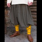 Rus Fischgrat Hosen Grau