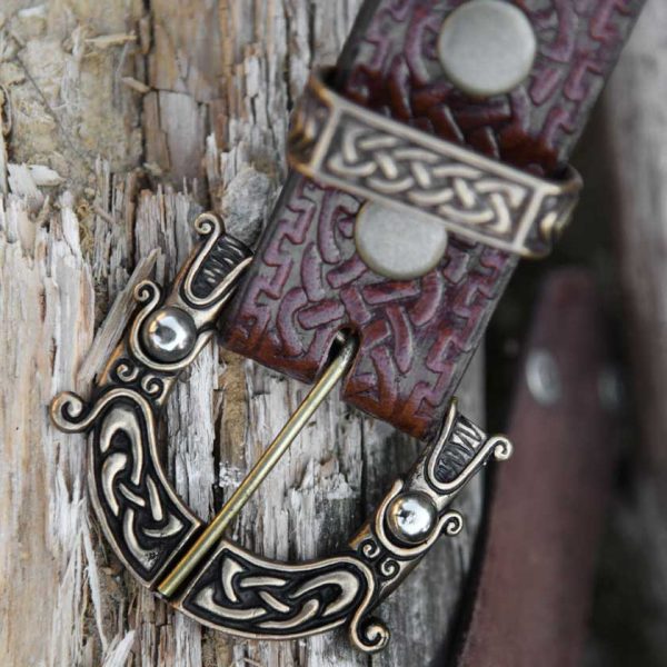 Gurtel Knotenmuster Braun – Bild 5