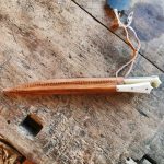 Messer Pfriem Set in Scheide Beingriff – Bild 2