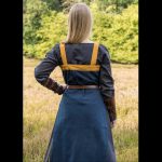 Wikinger Schürze bestickt Blau – Bild 6