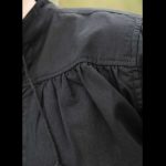 Mittelalter Hemd kurz Arm Schwarz – Bild 4