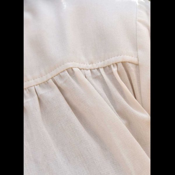 Mittelalter Hemd kurz Arm Natur – Bild 4