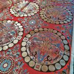 Seide mit Jagdszene – Bild 3