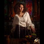 Leichtes Hemd Unisex weiss – Bild 4