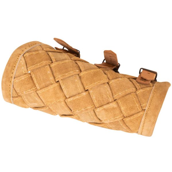 Armschutz geflochten Leder – Bild 5