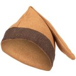 Mütze Wolle Grau/Beige – Bild 2