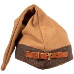 Mütze Wolle Grau/Beige – Bild 5