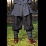 Fischgrat Hosen Schwarz – Bild 2