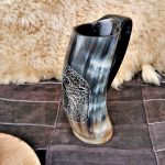 Horn Becher Odin auf Sleipnir – Bild 4