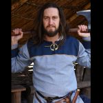 Tunika Fischgrat Blau – Bild 2