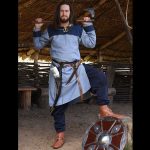 Tunika Fischgrat Blau – Bild 4