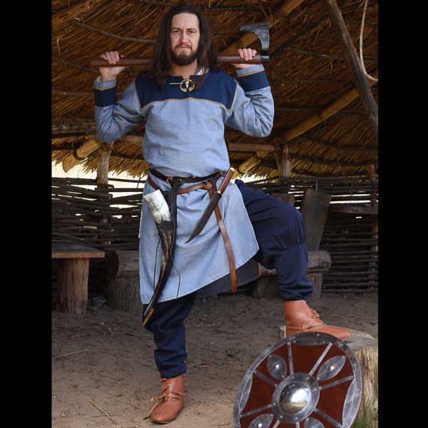 Tunika Fischgrat Blau – Bild 4