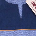 Tunika Fischgrat Blau – Bild 5