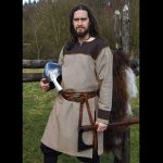 Tunika Fischgrat Braun