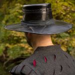 Lederhut Schwarz – Bild 3