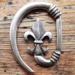 Mantelhaken Fleur de Lys