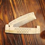 2-teiliger Kamm aus Knochen – Bild 3