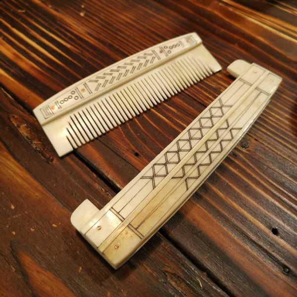 2-teiliger Kamm aus Knochen – Bild 4