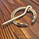 Ringfibel Drachenkopf – Bild 3